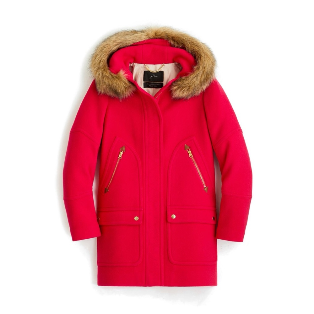 J. Crew Chateau Parka Stadium-Cloth